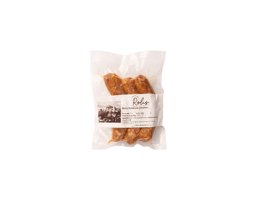 Spicy Andaluzia Chorizo (ca. 300 g, 3 stk per pakke)