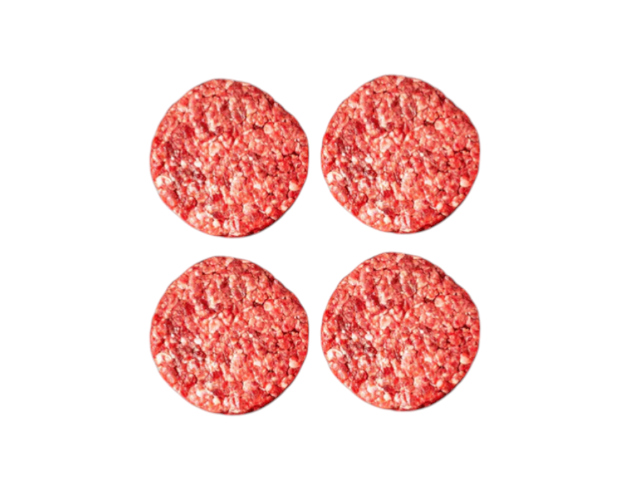 Strøm Larse Hamburger av elg 160 gram fryst - 4stk/pakke
