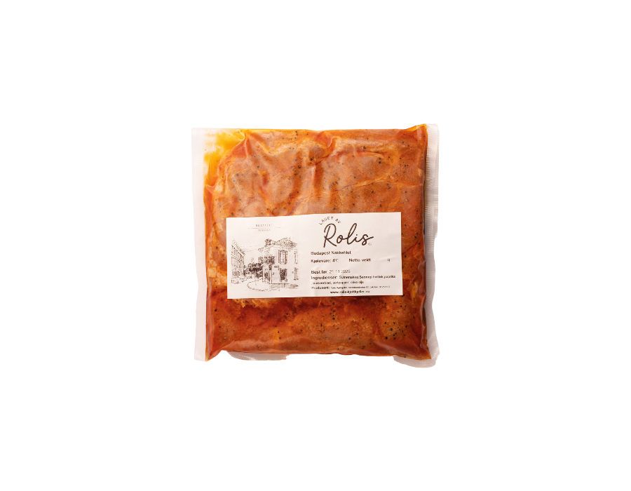Rolis - Budapest Nakkekoteletter av frilandsgris ca 350-400g