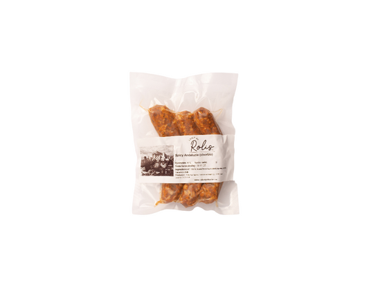Spicy Andaluzia Chorizo (ca. 300 g, 3 stk per pakke)
