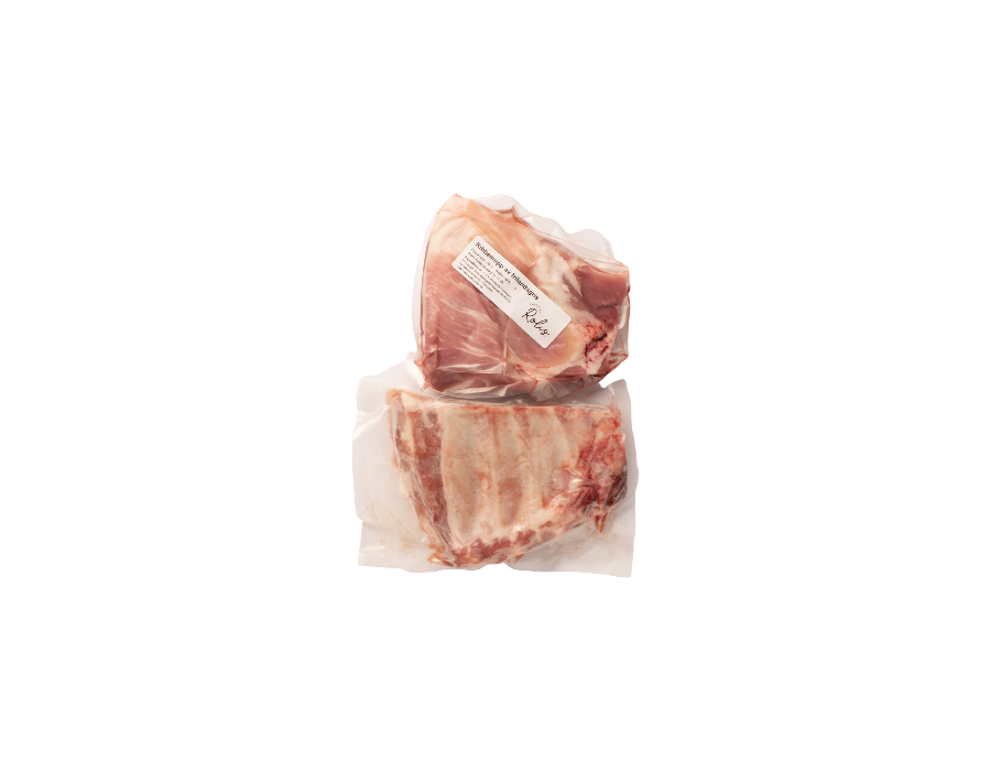 Ribbesnipp av frilandsgris - ca 400g