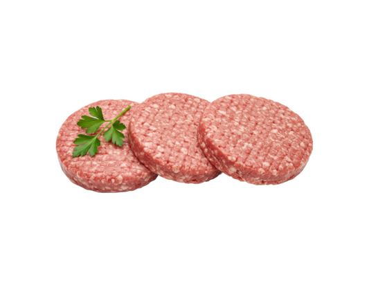 Strøm Larsen Hamburger 150g, 18% fett - fryst - 4stk/pakke