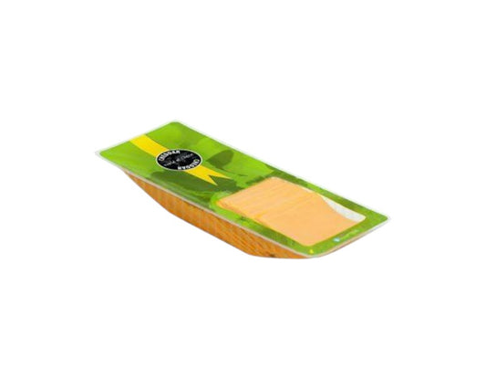 Burger cheddar skivet rød 1 kg